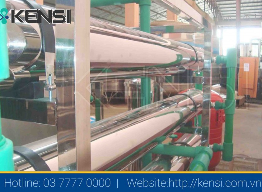 Hệ thống lọc sản xuất nước uống đóng bình đảm bảo tinh khiết 